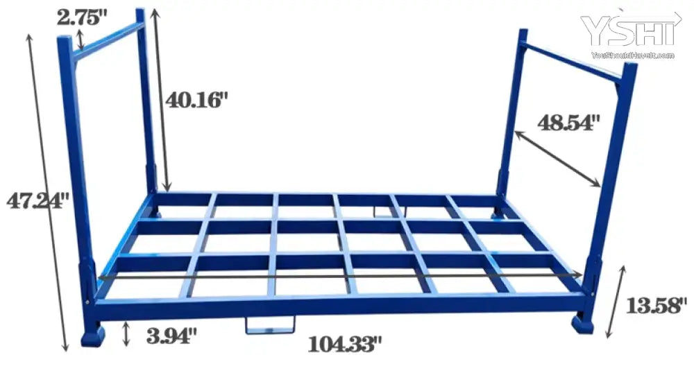 104.33’’ W Steel Shelving Unit- Warehouse Solutions - Local Pick Up Only