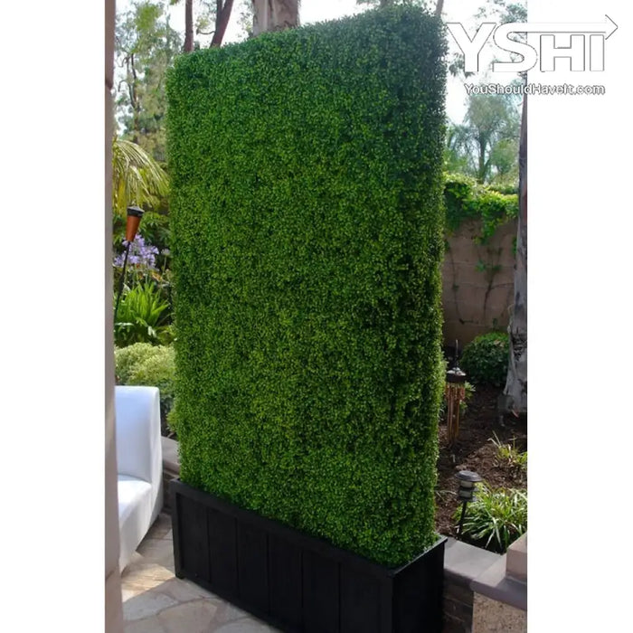 160’’ X 60’’ Artificial Panels Milan Hedge Fence Covering Roll