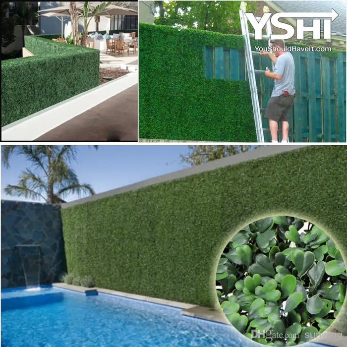 6 Inch X Artificial Hedge Panels Sample Piece