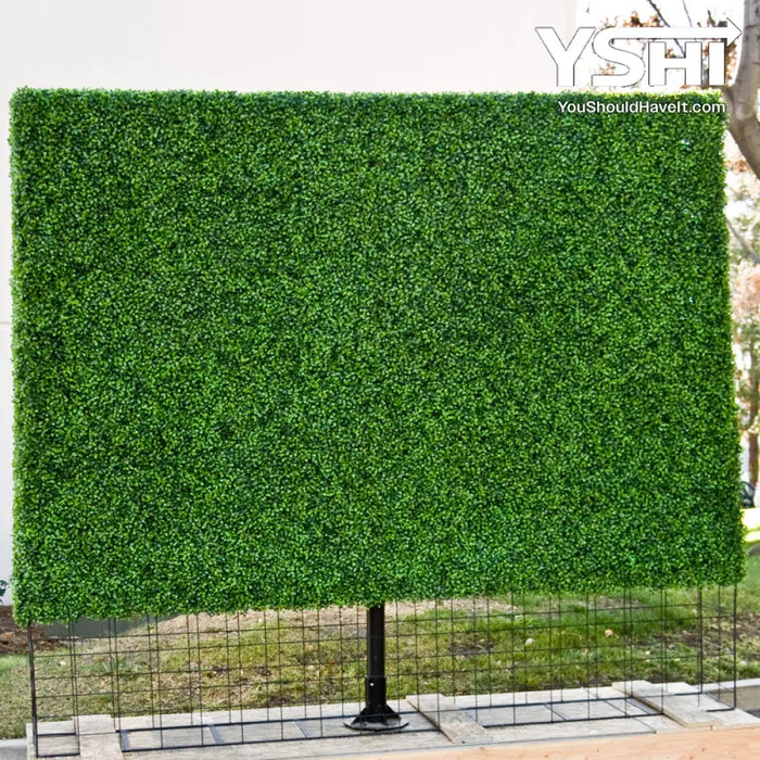 6 Inch X Artificial Hedge Panels Sample Piece