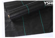 6Ft X 300Ft Heavy-Duty Black Weed Barrier Fabric - Premium Woven Ground Cloth With Superior