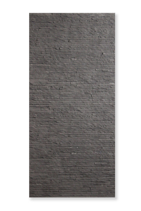 Dark Gray Natural Stone Veneer Flexible Wall Tiles