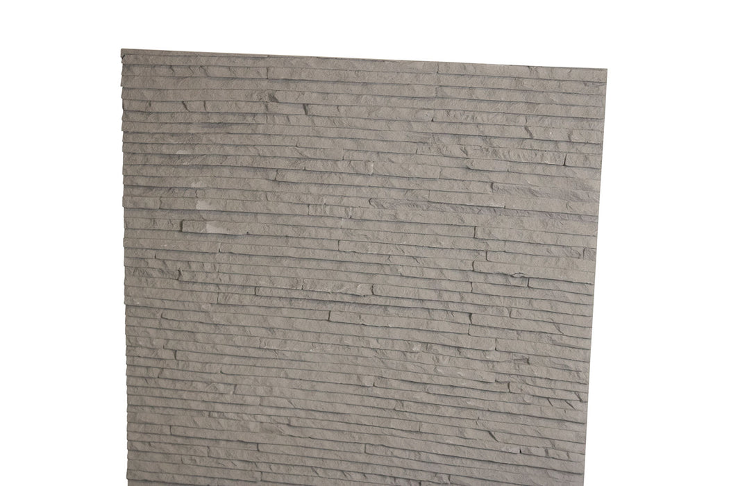 Light Gray Natural Stone Veneer Flexible Wall Tiles