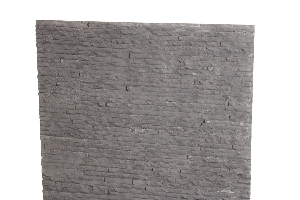 Dark Gray Natural Stone Veneer Flexible Wall Tiles