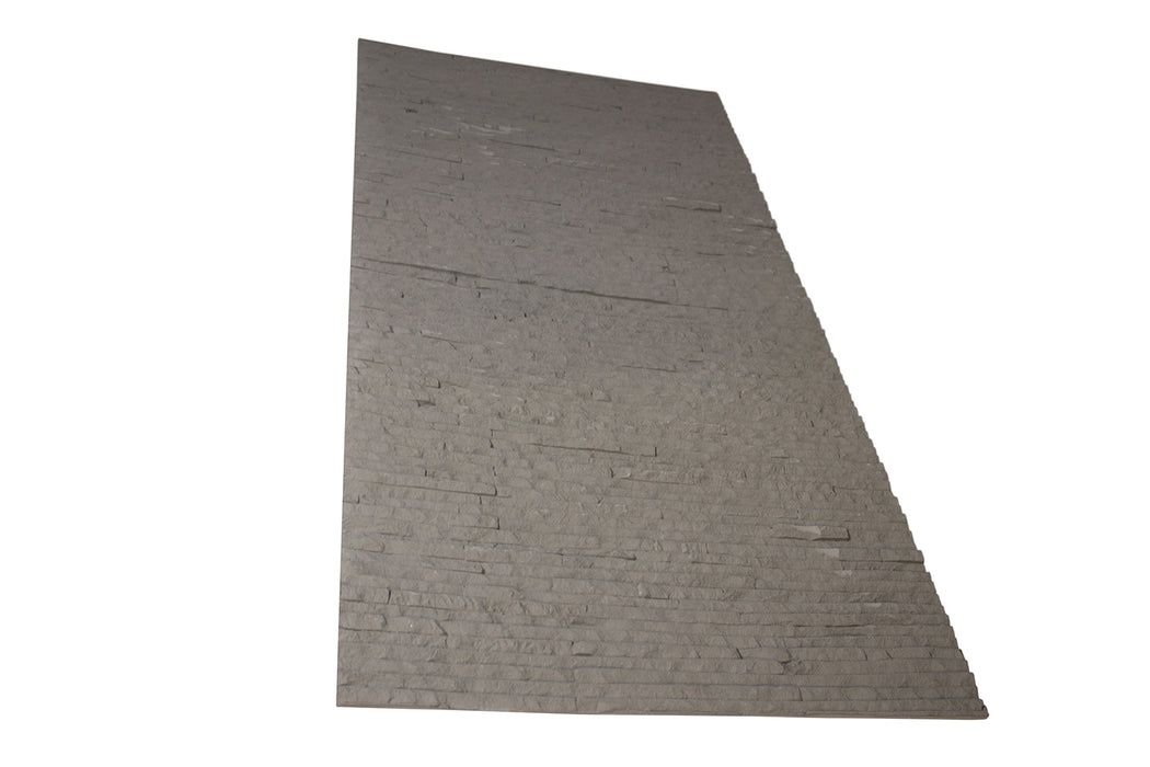 Light Gray Natural Stone Veneer Flexible Wall Tiles