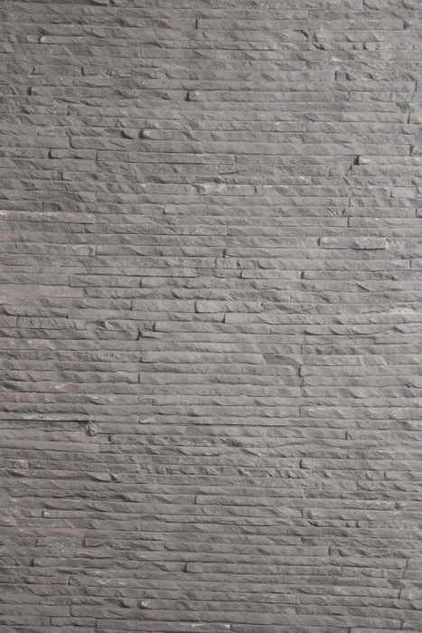 Dark Gray Natural Stone Veneer Flexible Wall Tiles