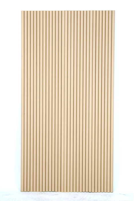 American Oak Flexible 3D Fluted Semi-Circle Shiplap Wood Wall Panel