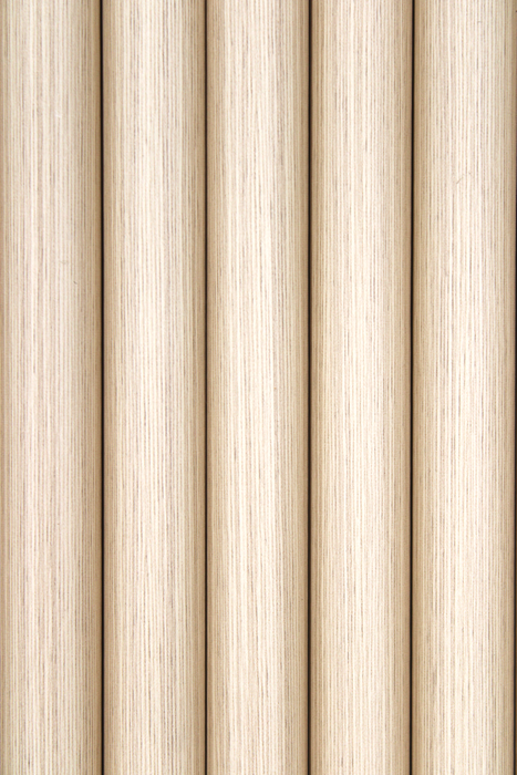 American Oak Flexible 3D Fluted Semi-Circle Shiplap Wood Wall Panel