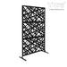 Algebra Strike Free Standing Laser Cut Metal Privacy Combo 76’’X48’’/Set Home & Garden