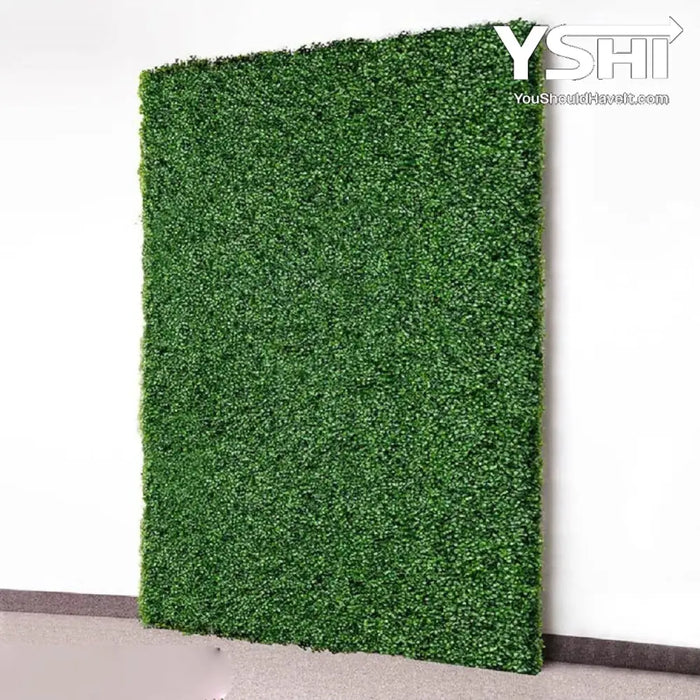 Dark Green Artificial Hedge Wall Panels Faux Privacy Fence Ivy