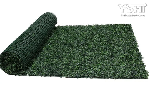 Dark Green Artificial Hedge Wall Panels Faux Privacy Fence Ivy