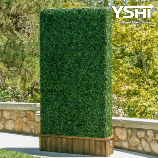 Artificial Hedge Wall Panels Faux Privacy Fence Ivy