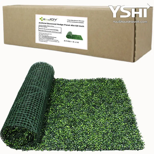 Artificial Hedge Wall Panels Faux Privacy Fence Ivy