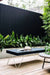 Black outdoor wall panels