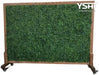 Artificial Hedge Wall Divider With Wheels