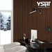 Slat wood acoustic wall panels