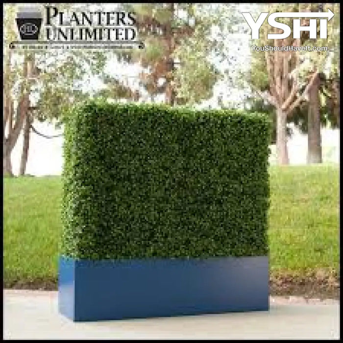 Dark Green Artificial Boxwood Hedge Panels