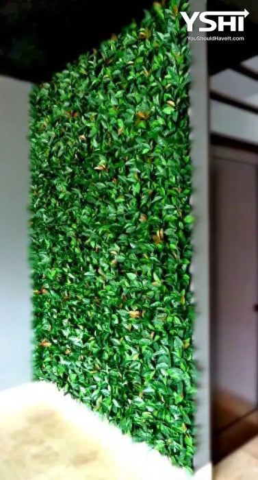 Dark Green Artificial Boxwood Hedge Panels