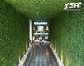 Dark Green Artificial Boxwood Hedge Panels