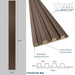 Driftwood Slat Wood Wall Panels