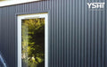 Gray Composite Siding Slat Panels For Exterior Outdoor Walls