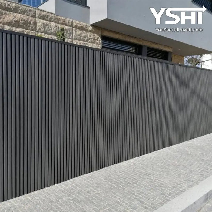 Gray Outdoor Wall Panels