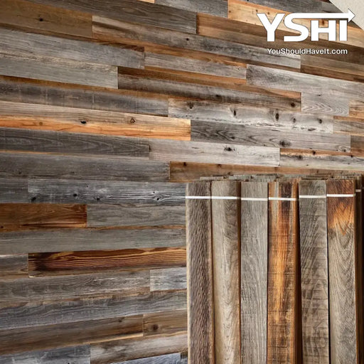 Handcrafted Reclaimed Wood Wall Panels – Rustic Vintage Look For Timeless Charm