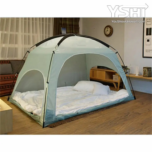 Light Blue Indoor Warm Bed Tent Privacy Play For Or Floor