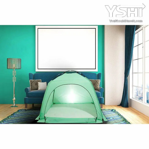 Light Blue Indoor Warm Bed Tent Privacy Play For Or Floor