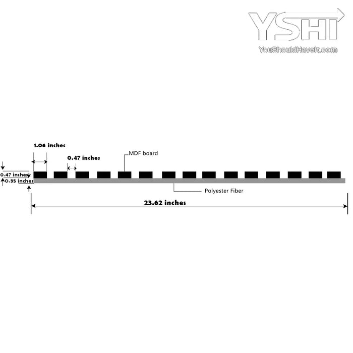 Acoustic Wall Panels Dimensions