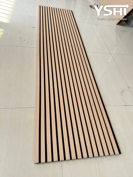 slat wood acoustic wall panels