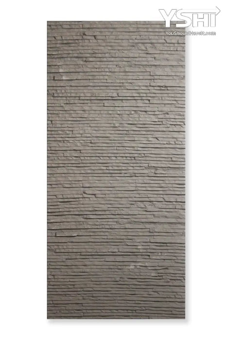 Light Gray Natural Stone Veneer Flexible Wall Tiles