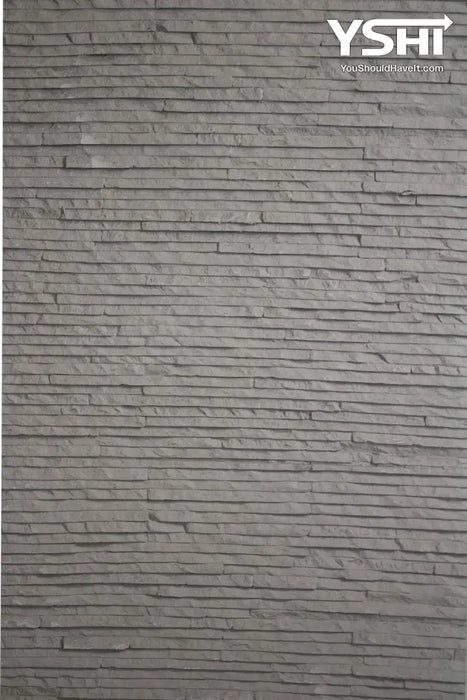 Light Gray Natural Stone Veneer Flexible Wall Tiles