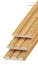 Light Oak Slat Wood Wall Panels 3 Grid - 94.5’’ Long X 5’’ Wide