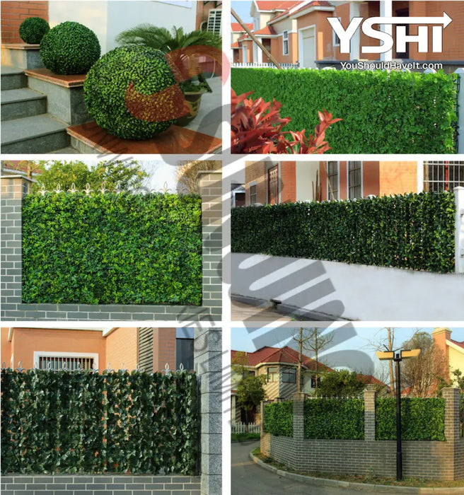 Milan Artificial Boxwood Hedge Panels