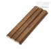 Oak Brown Slat Wood Wall Panels 3 Grids - 94.5’’ Long X 5’’ Wide