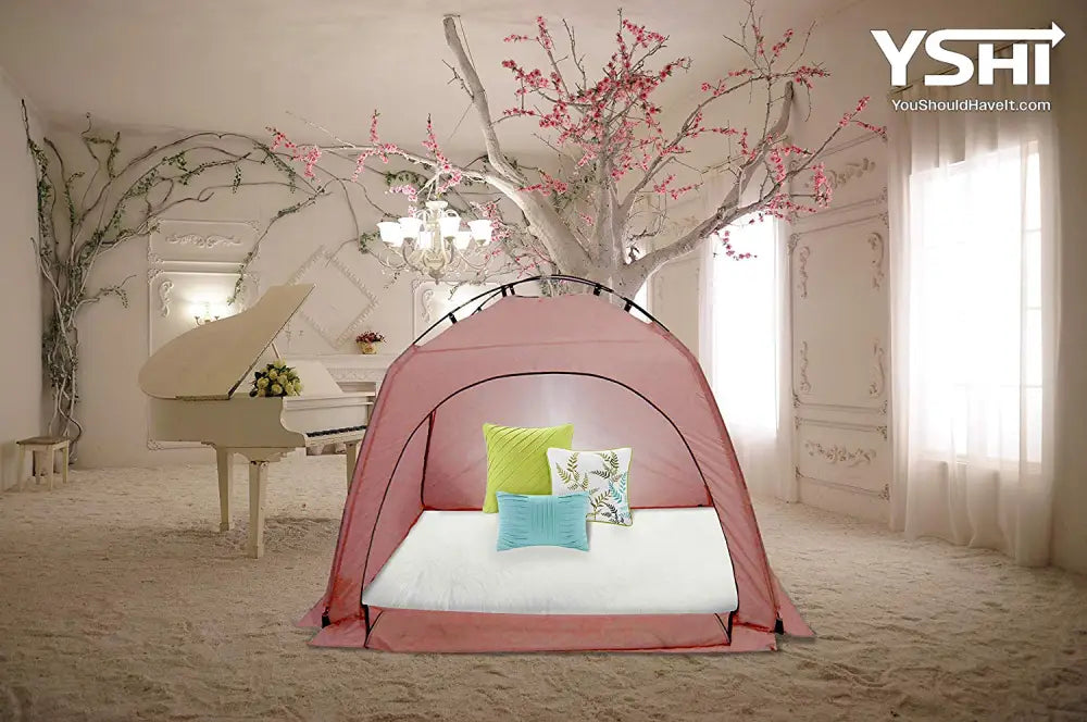 Pink Indoor Warm Bed Tent Privacy Play For Or Floor