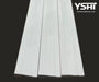 Polyurethane Baseboard Molding 94 1/2’’ H X 2 1/4’’ W 2/3’’ D Casing (Set Of 10) Vcm_T5616