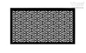 Royalnet Laser Cut Metal Privacy Screen 48 X 24 Inch