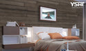 Self Adhesive Wall Panels Peel & Stick Rustic Reclaimed Barn Wood Paneling (Style: C06) 3 Box