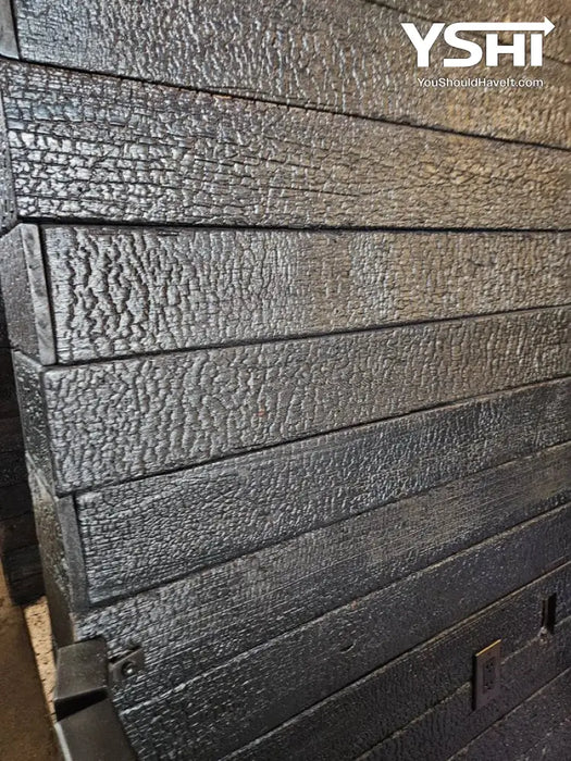 Shou Sugi Ban Wood Wall Paneling