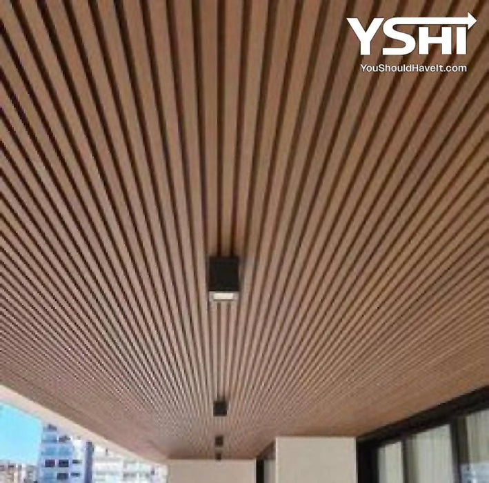 Slat Exterior Wall Paneling Cladding Sample