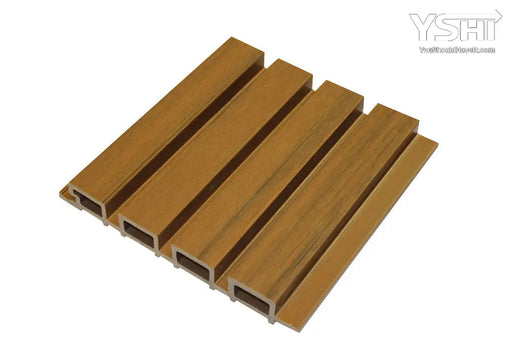 Teaka1 Teak Composite Siding Slat Panels For Exterior Outdoor Walls