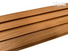 Textured Teak Siding Slat Panels For Exterior Outdoor Walls