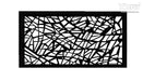 Wideline Laser Cut Metal Privacy Screen 48 X 24 Inch