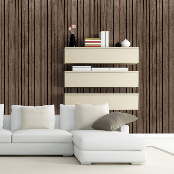 Driftwood Slat Wood Wall Panels - (94" Long) x (5 3/4" Width)