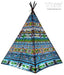 Xl Kids Indian Teepee Play Tent Children Playhouse For Indoor Outdoors